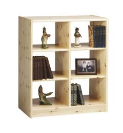 Riiul Peeter 2, 80x44xK96 cm, mänd, naturaalne