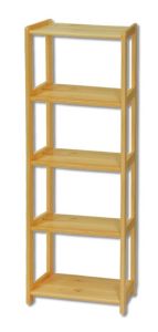 Riiul RG122, 40-80x30xK163 cm, mänd, naturaalne