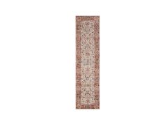Vaip Florence 60x230 cm, elevandiluuvärvi/punane