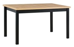 Söögilaud Alba 2M, 140x80xK76 cm, artisan + must