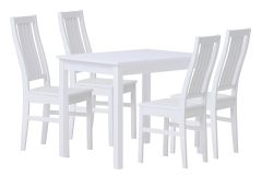 Söögilaud Mia XL 5147-1L, 100x68xK75 cm + Mia toolid