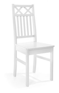 Söögitool Moonika, 42x43xK96 cm, valge värvitud