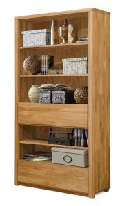 Sahtlitega riiul Lausenne, 9902, 108x40xK201,5 cm, tamm, naturaalne õli