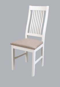 Söögitool Salla pehme, 42x43xK100 cm, valge + Malmo 23