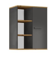 Seinakapp Ralf 03, 60x30xK80 cm, grafiit +artisan tamm