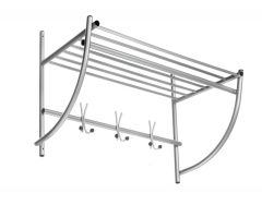 Riidenagi Alto-75, 75x35xH50 cm, metallik