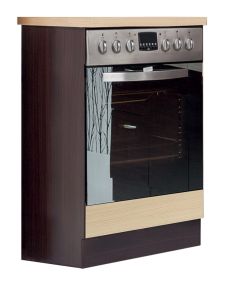 Köögi integr.ahjukapp Eliza EZ15/D60P, 60x45xK82 cm, korpus-Wenge tamm ja esikülg-Rijeka hele