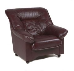 Tugitool Spencer, 90x95xK90 cm, nahk+kunstnahk