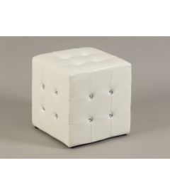 Tumba 31 Valge PU Kristallidega