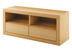 TV-Alus RV301, 120x41xK50 cm, tamm, naturaalne
