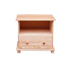 Tv-alus Tiit 3, 65x42xK51 cm, mänd, naturaalne