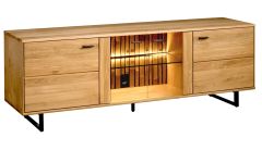 Tv alus Tramonto 25, 180,2x49xK62 cm, tamm, õlitatud