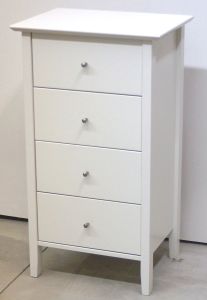 Kummut Vanamo VA-250, 49x38xK87 cm, 99 valge