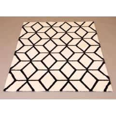 Vaip DIAMOND 63209/360 Valge/must 120x170