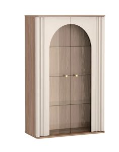 Vitriinkapp Enzo EO-3, 91x40,8xK145 cm, naturaalne bolivar + kašmiir