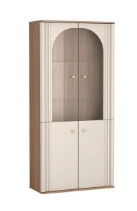 Vitriinkapp Enzo EO-4, 91x40,8xK192 cm, naturaalne bolivar + kašmiir