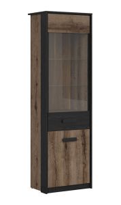 Vitriinkapp Kassel S491-REG1D1W, 60x41xK195 cm