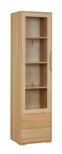 Vitriinkapp KW420, 50x41xK191 cm, pöök, naturaalne