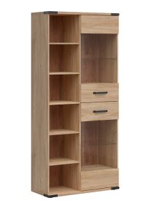 Vitriinkapp Lara S463-REG2W 90, 90x40xK197,5 cm