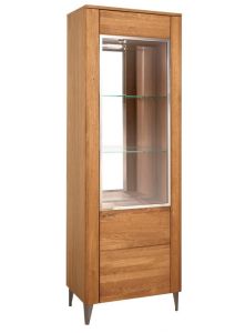 Vitriinkapp Latina 11, 70x42xK200 cm, tamm