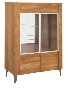 Vitriinkapp Latina 15, 96x42xK134 cm, tamm