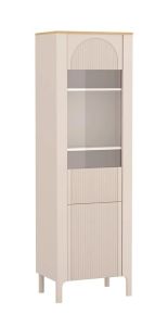 Vitriinkapp Marabella MA-3, 103x40,8xK145,1 cm, kašmiir + Vicenza tamm