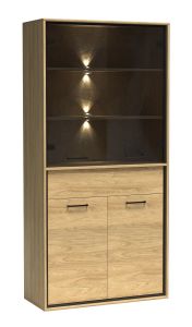 Vitriinkapp Mediolan M-3, 92,2x41xK179 cm