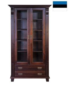 Vitriinkapp Monaco MO-103, 103x42xK182 cm, mänd, värvivalik