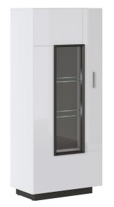 Vitriinkapp Ravena RAVV02, 63,5x38,7xK148,9 cm, vasakpoolne