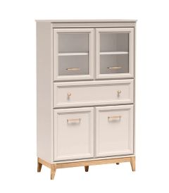 Vitriinkapp Windsor W-5, 92x40,5xK150,5 cm