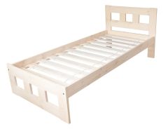 Voodi Bond 90x200 cm, mänd, hele