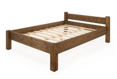 Voodi Bruno, 140-200, tumepruun