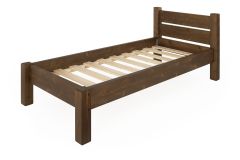 Voodi Hugo, kitsas, tumepruun