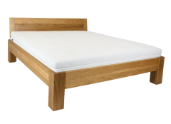 Voodi LK202, tamm, naturaalne