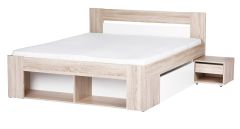 Voodi pesukastidega  Milo 09, 160x200 cm