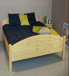 Voodi Rita, 140x200 cm, mänd, naturaalne